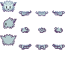 Purplies, animation sheet